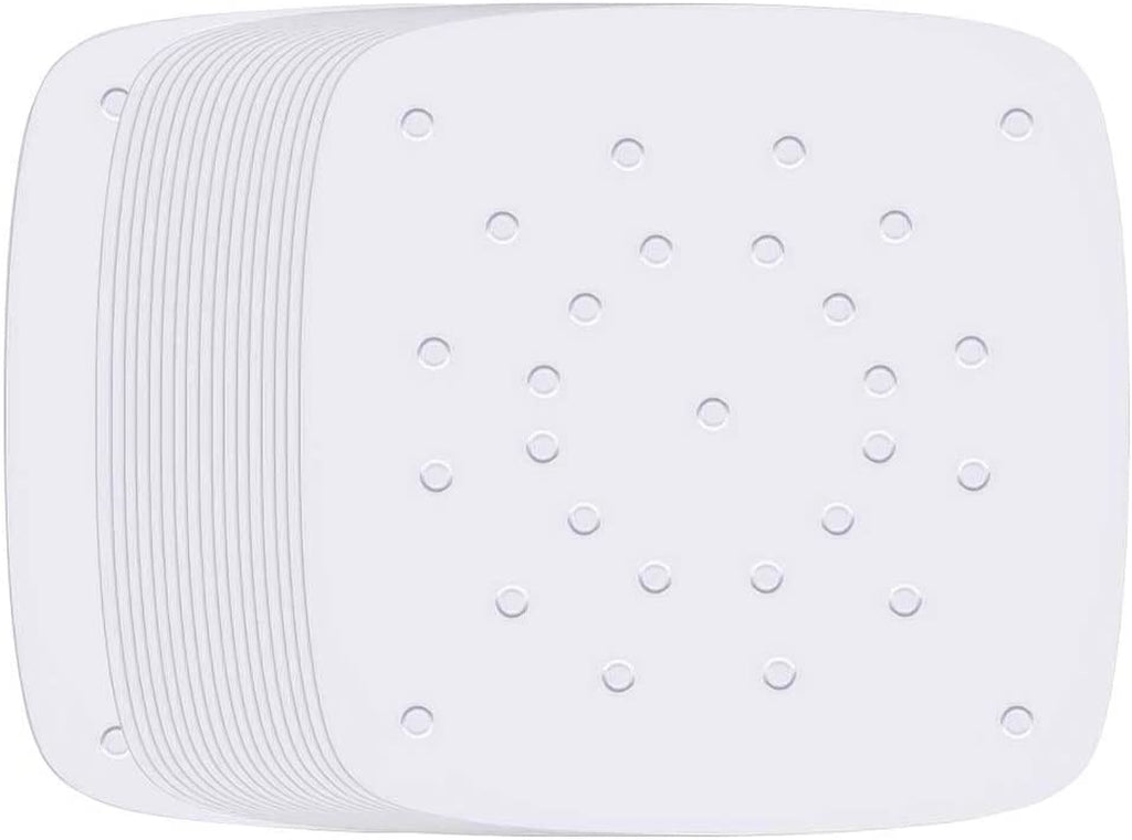 Air Fryer Parchment Paper, Set of 200, 8.5 Inch Square Airfryer Liners/Steaming Parchment Liner/Perforated Parchment Paper for Air Fryer, Steaming Basket and More