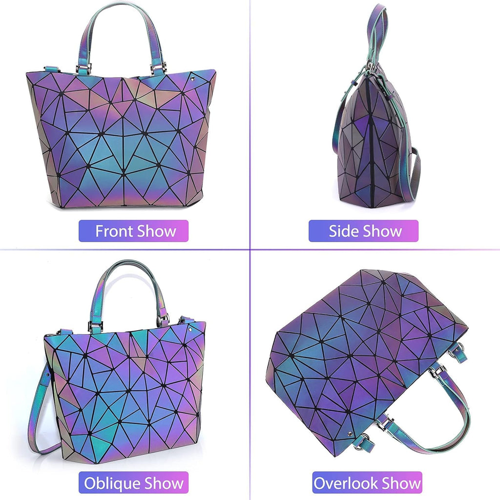 Fador Geometric Glow Shoulder Bag.