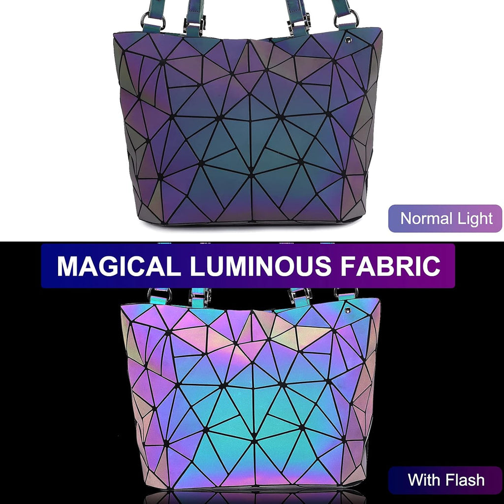 Fador Geometric Glow Shoulder Bag.